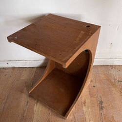 Side Table With Electrical Box
