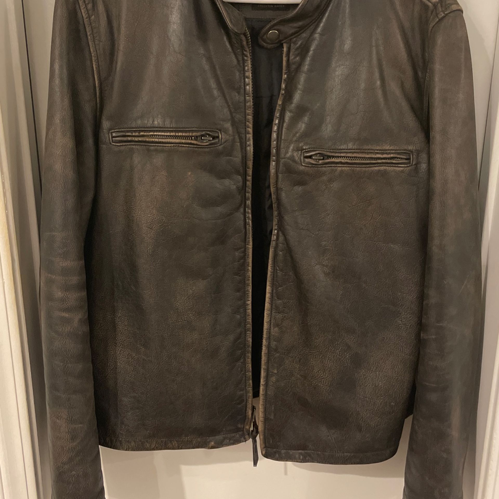 Stockton Racer Leather Jacket