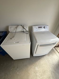 Move out sale - LG dryer and Maytag washer