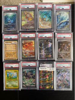 Pokemon PSA Slabs