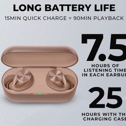 New! Technics Wireless Bluetooth In Ear Heaphones 