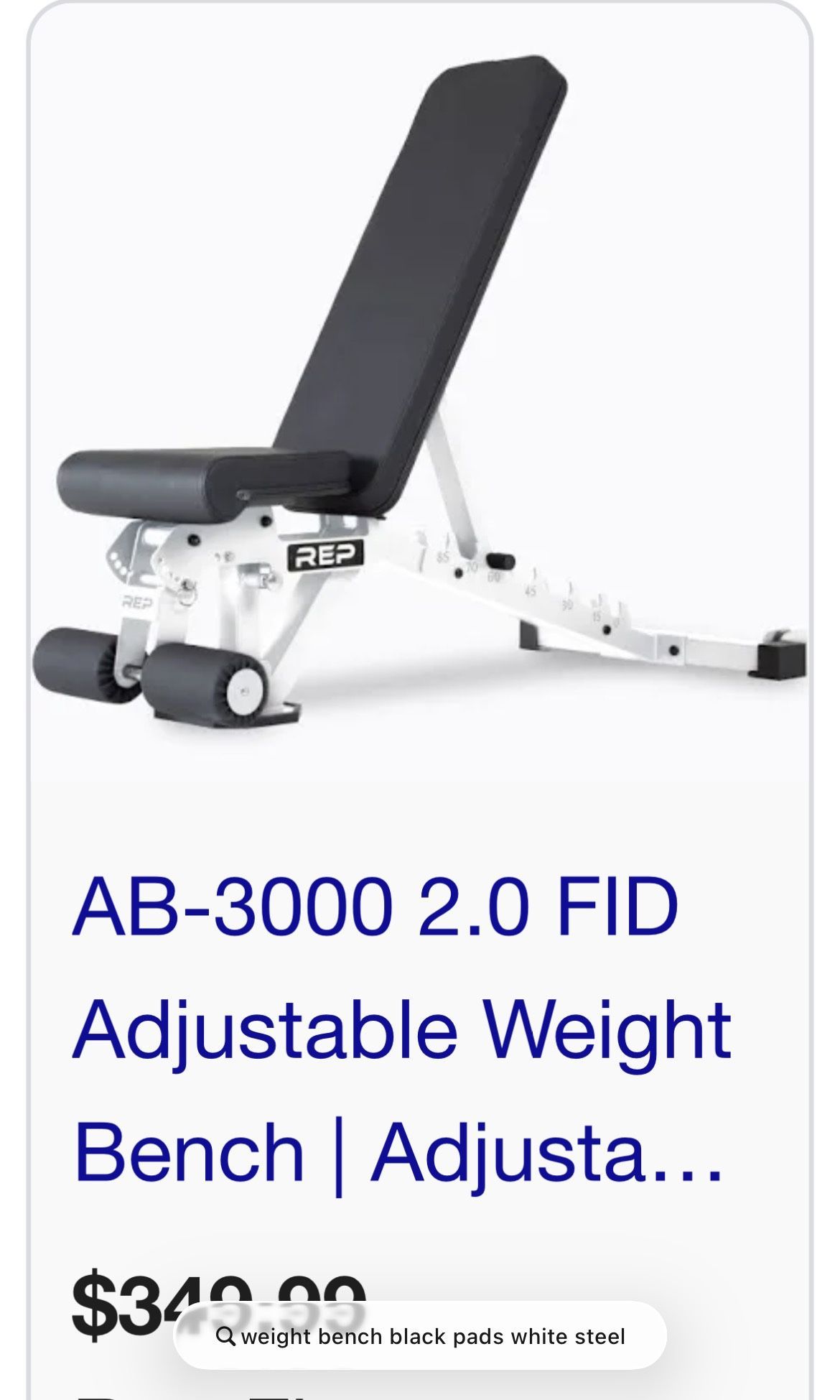 Adjustable Weight Bench