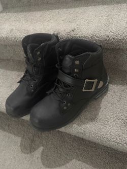 Motorcycle boots men's size 12