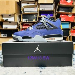 Jordan 4 Retro 'Lakers' size 12M/13.5W FV5029-500 *NOT TRADING*