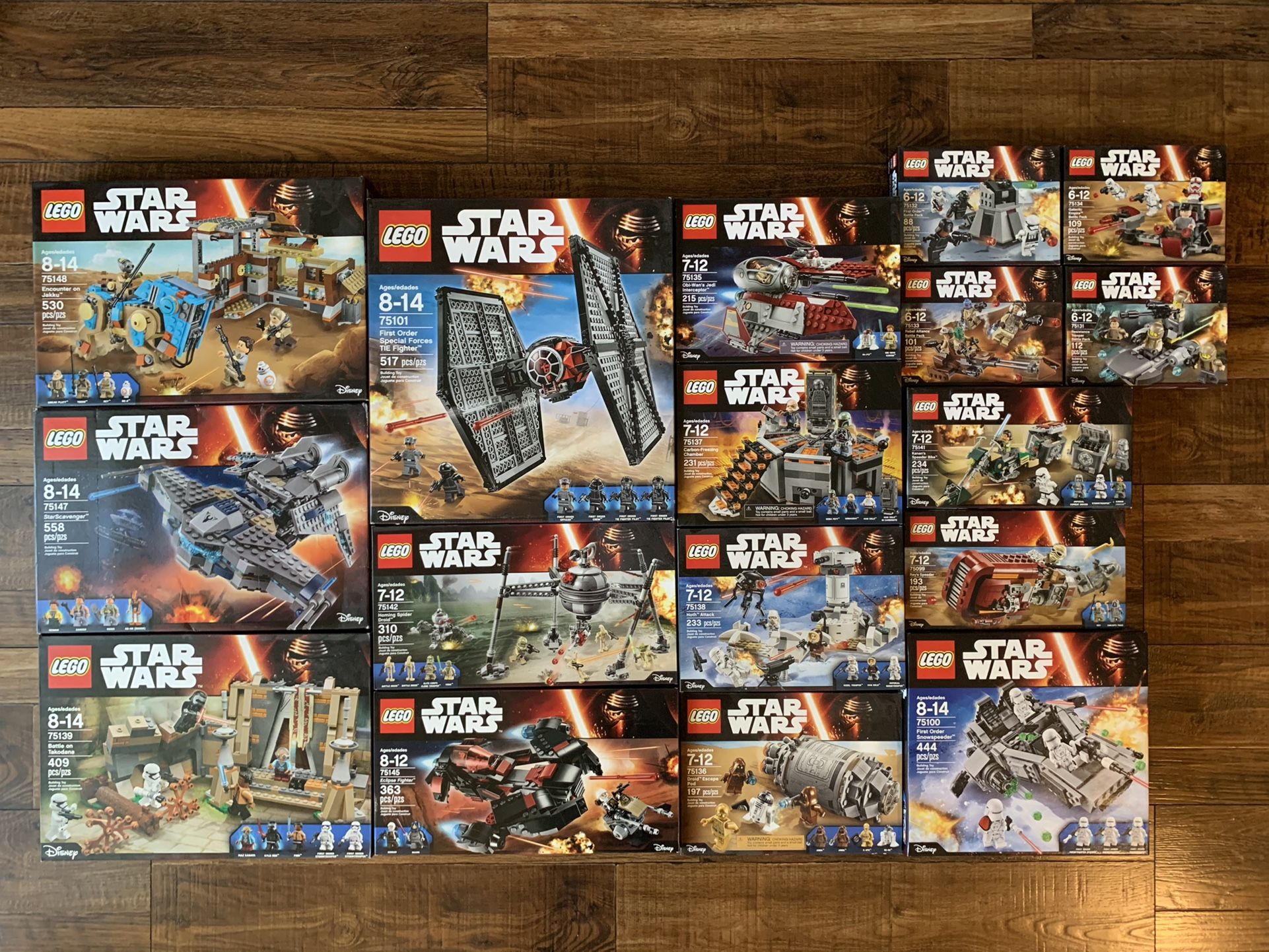 New LEGO Star Wars Retired Sets 75152 75153 75154 75164 75165 75170 75171 75173 75174 75175