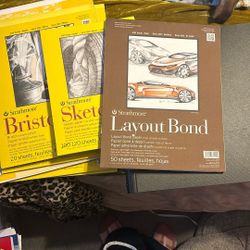 Artist Paper Pads And Portfolio