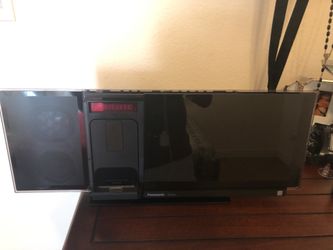 Panasonic iPhone and CD player
