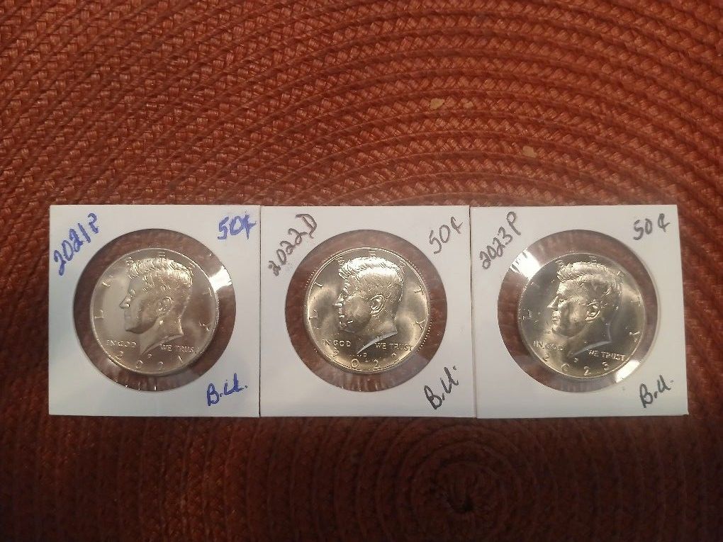 BU Kennedy Half Dollar 2021-2023