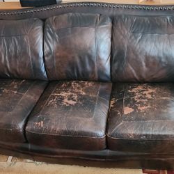 Leather Couch