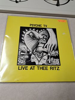 Psychis TV, Uk pressing Live at Thee Ritz vinyl record album