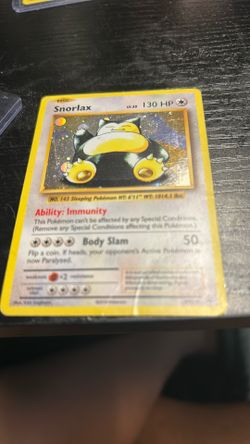 Snorlax Card