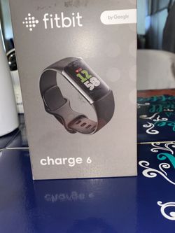 Brand New Unopened Box Fitbit Charge 6 Fitness Tracker - Black - GA05183NA