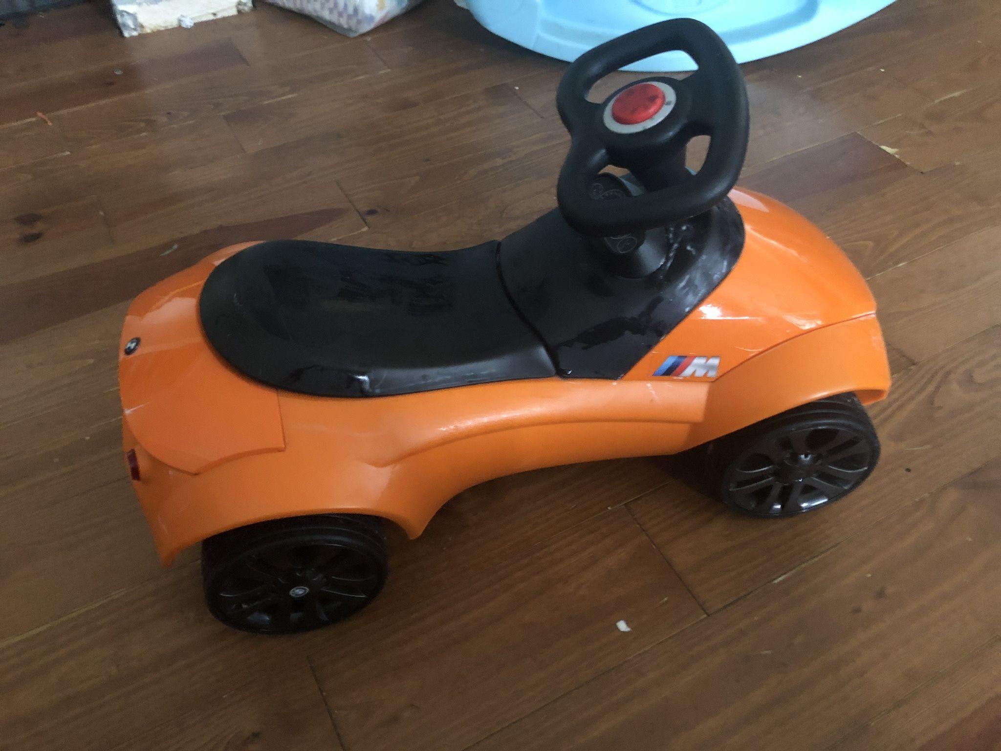 BMW Baby Racer III Push Ride On Toy