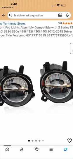 Bmw fog light