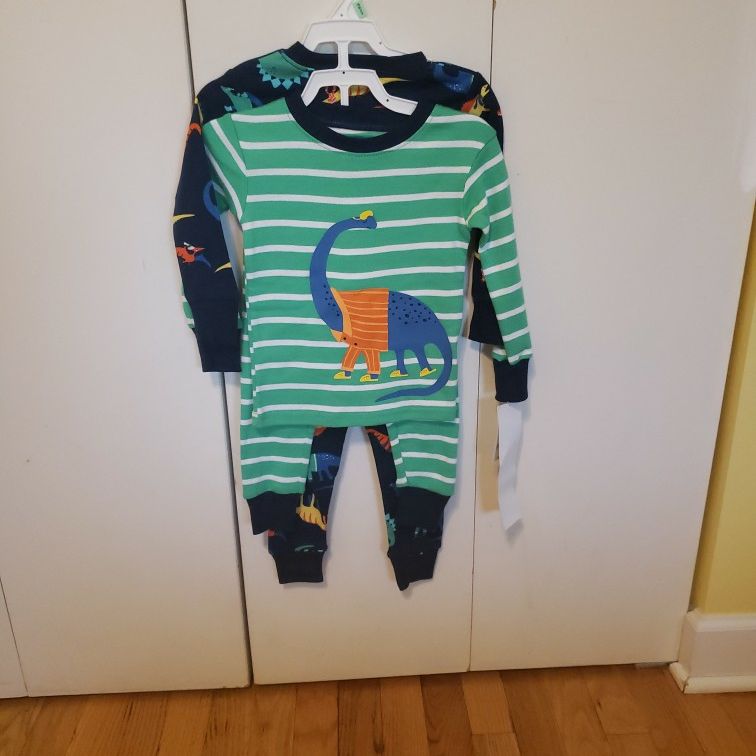 Carter's 18 month Long Sleeve Pajamas (2 Pairs)