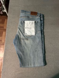 Purple jeans