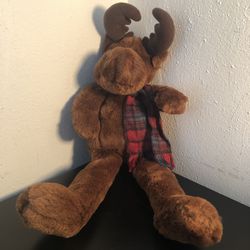 CHILDRENS STUFFED MOOSE