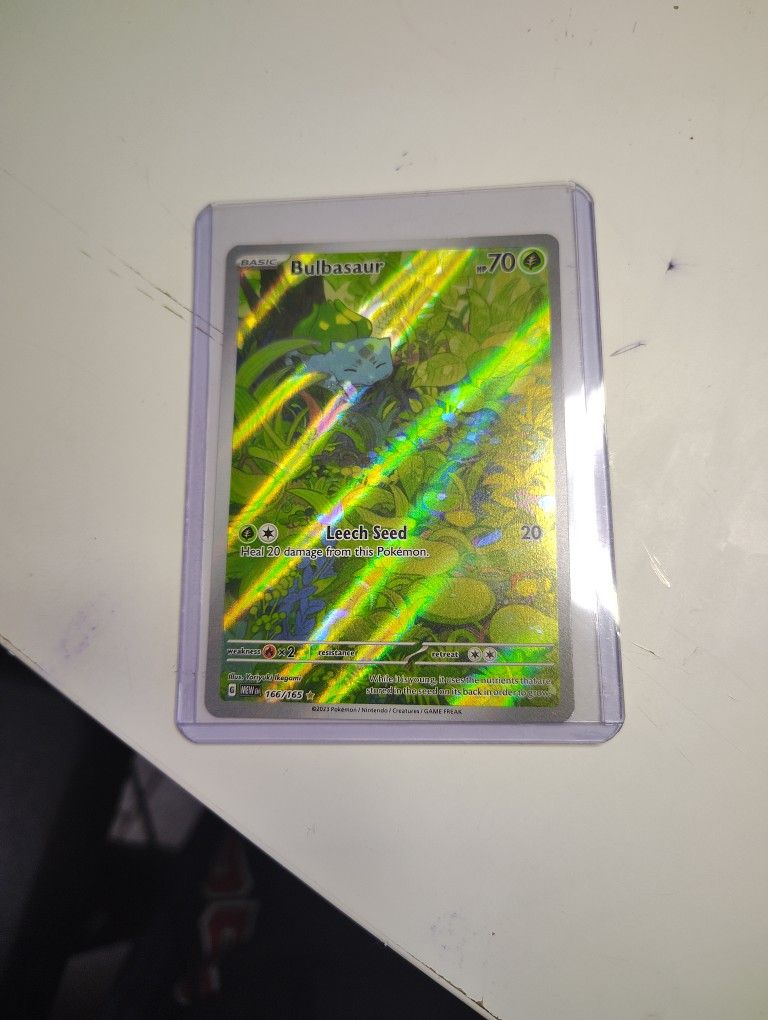 Bulbasaur full art 151 pack