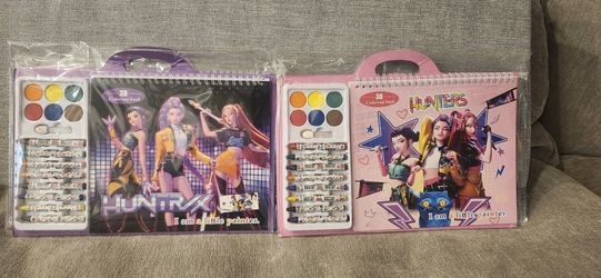 K Pop Demon Hunters Coloring Set