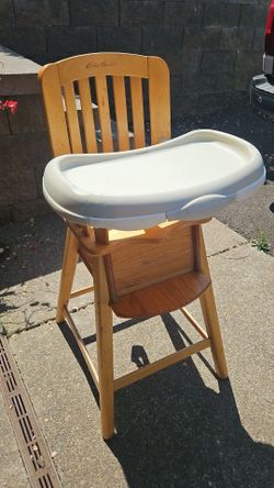 Eddie Bauer Wooden High Chair