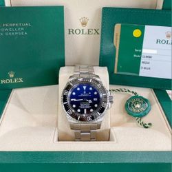 Genuine Deep Sea Rolex Watch For Trade & Cash