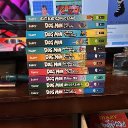 dog man and cat kid books