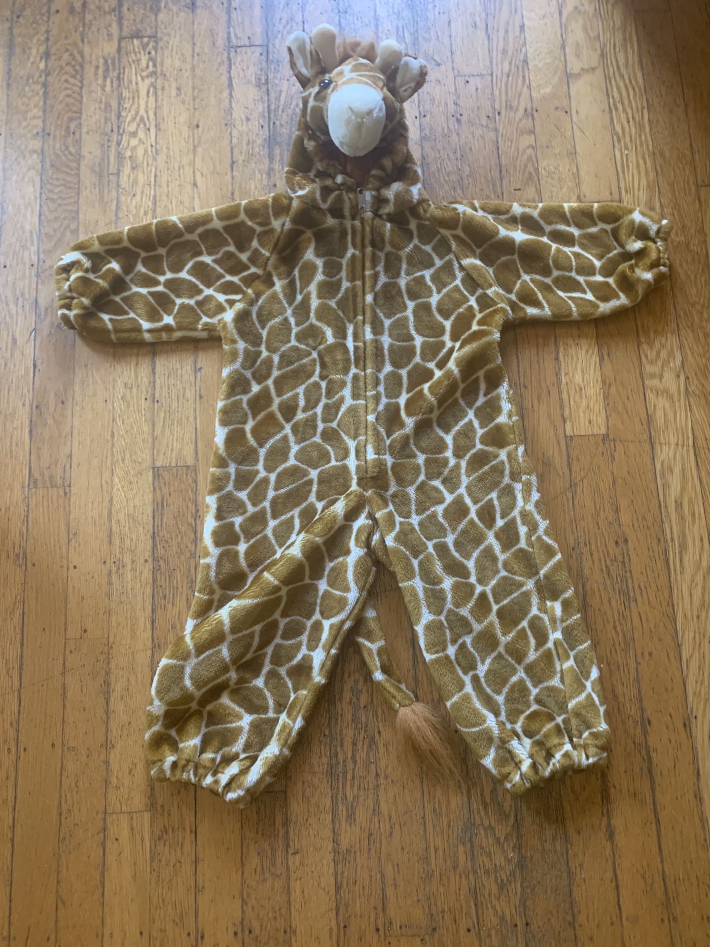 Toddler Giraffe Costume Sz 2-3 Up To 36”