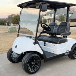 2022 YAMAHA QUIETECH GAS GOLF CART 