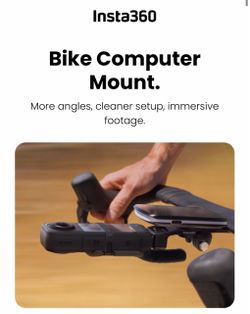 Insta360 Bike Computer Mount (integrated handlebars)