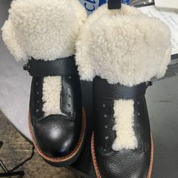 Coach Heeled Ankle Boots