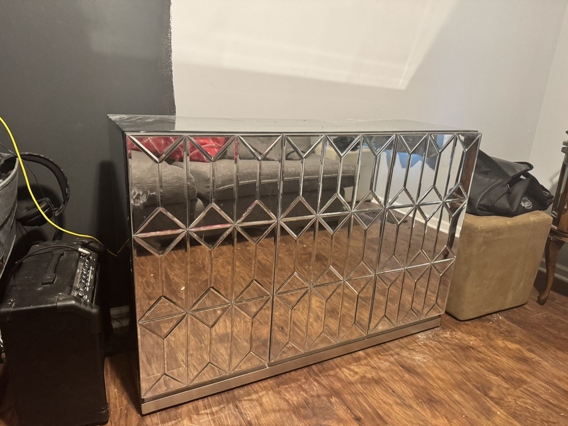 Mirrored Dresser