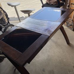 Classy Wooden Drawer Desk Or Table 