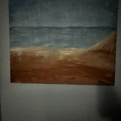 Beach painting 