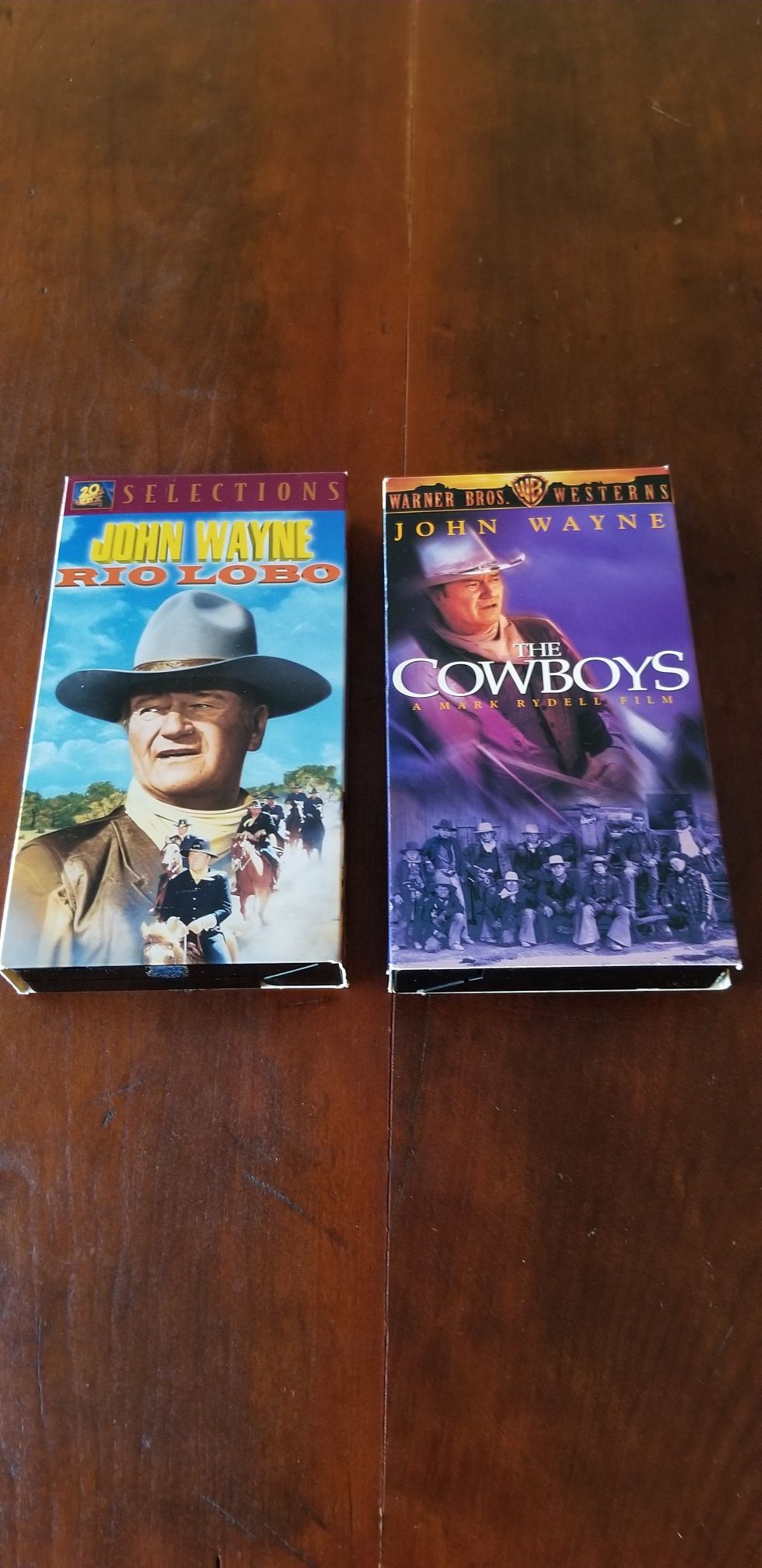 Vintage cassettes..John Wayne
