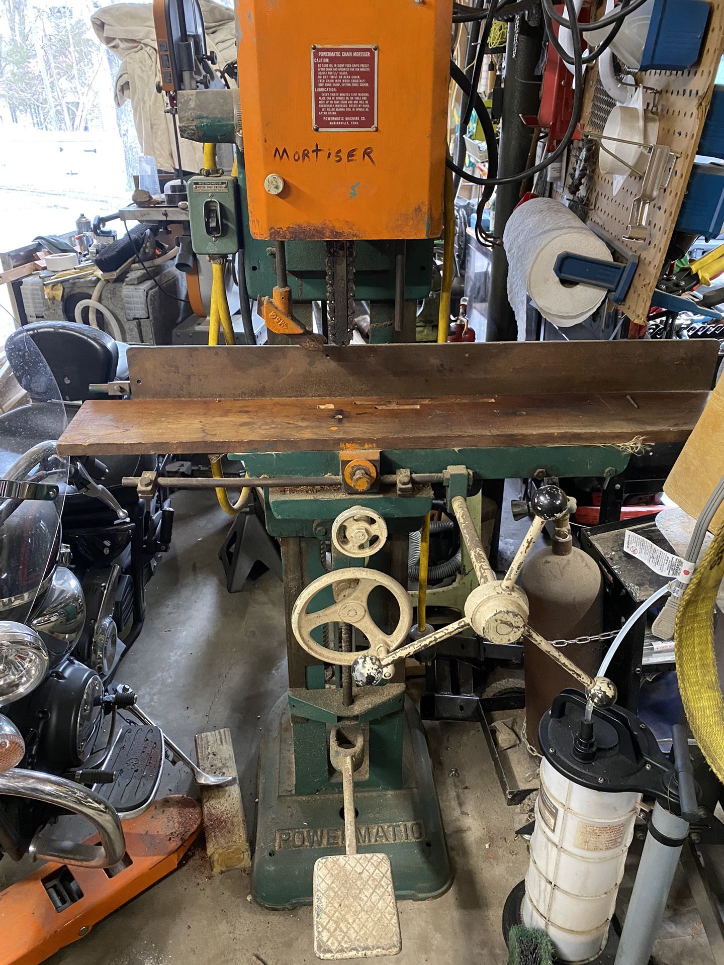 PowerMatic Chain Mortiser