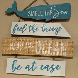 Beach Sign Decor