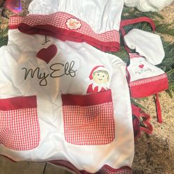 Elf On The Shelf, Kids Apron