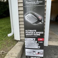 Signature Series 2 HPc Screw Drive Wi-Fi Enabled Smart Home Garage Door Opener, 3-Button Remotes and Wall Console