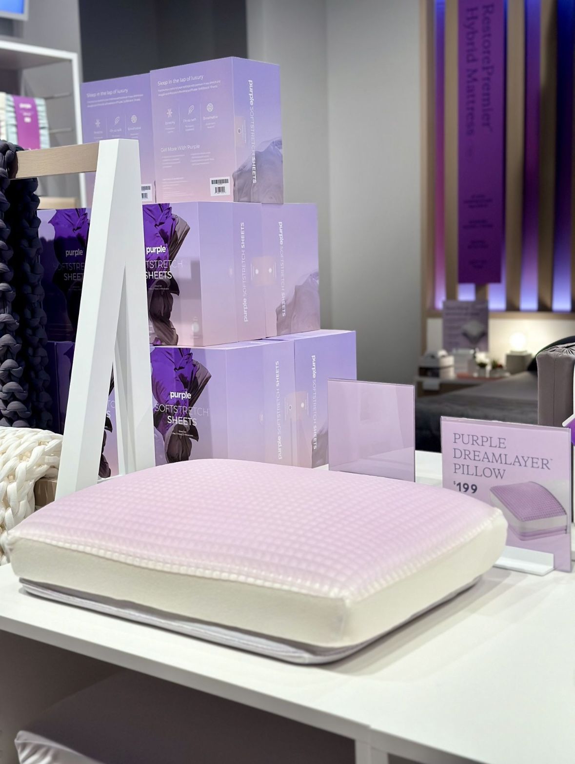 New Purple Dream Layer Pillow