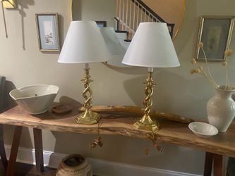 High-end lamps barley twist both 130