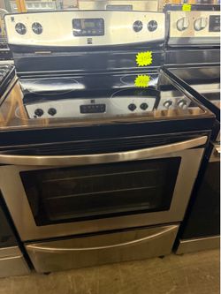 Electric stoves available with warranty