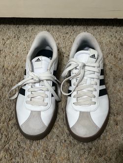 Adidas White Low-Top Sneakers