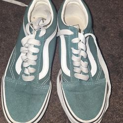 Vans Green  Size 3.5 