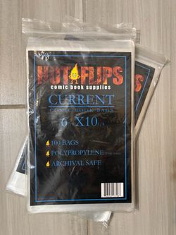 200 Current Comic Book Bags/Sleeves