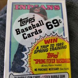Unopened 1988 Topps Baseball Cards