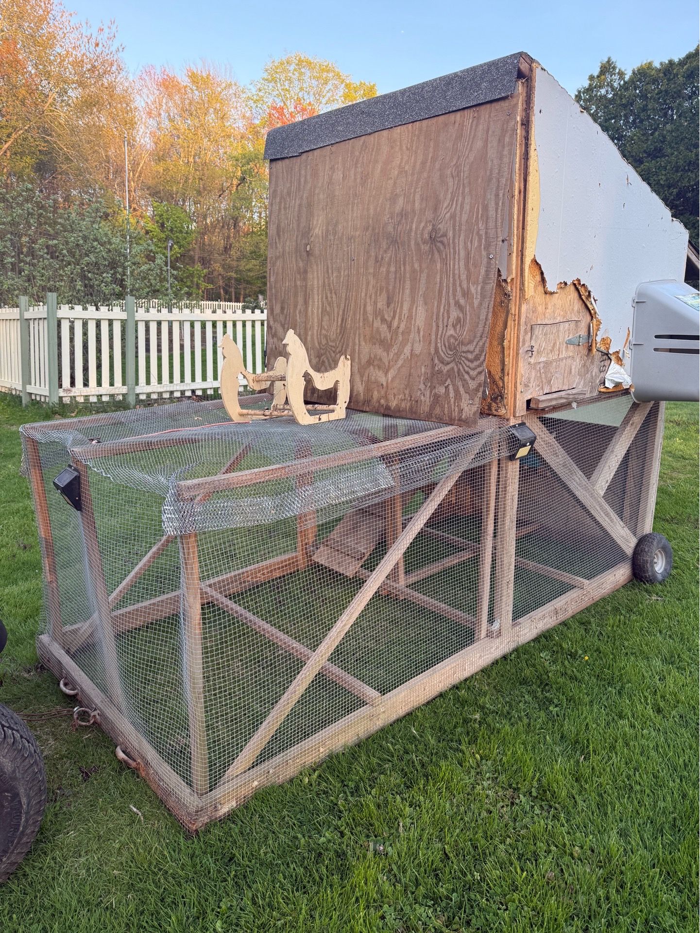 Mobile Chicken coop