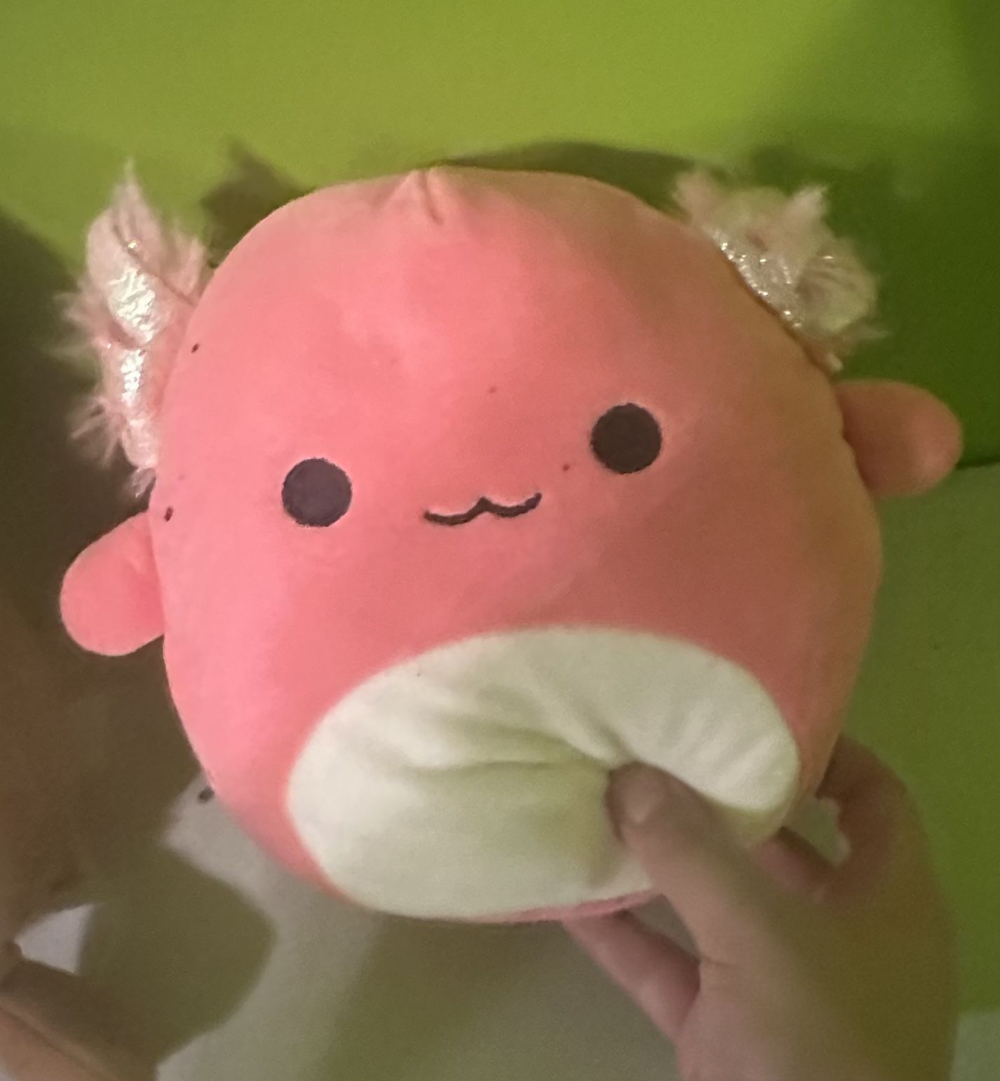 Squishmallows 7-inch Archie the Pink Axolotl plush toy stuffed animal