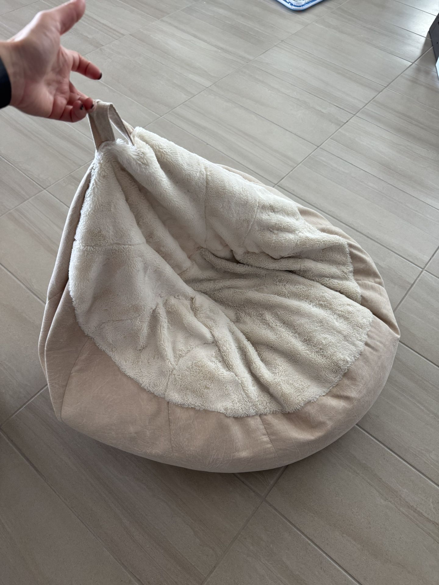 Bean Bag Medium Size - Beige