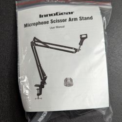 USB Microphone With Scissor Arm Stand.