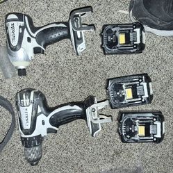 Makita Impact Drill And Hammer Drill Set